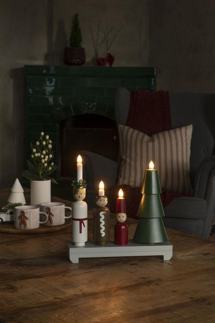 Adventstake Lucia-Julebelysning adventsstake-Konstsmide-3971-550-Lightup.no