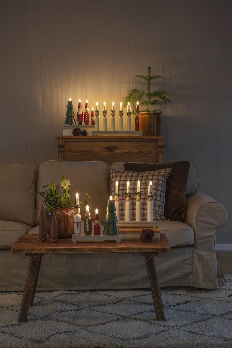 Adventstake Lucia-Julebelysning adventsstake-Konstsmide-3971-550-Lightup.no