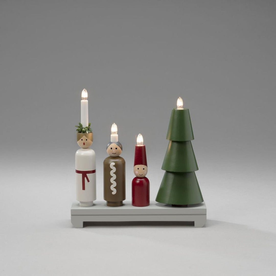 Adventstake Lucia-Julebelysning adventsstake-Konstsmide-3971-550-Lightup.no