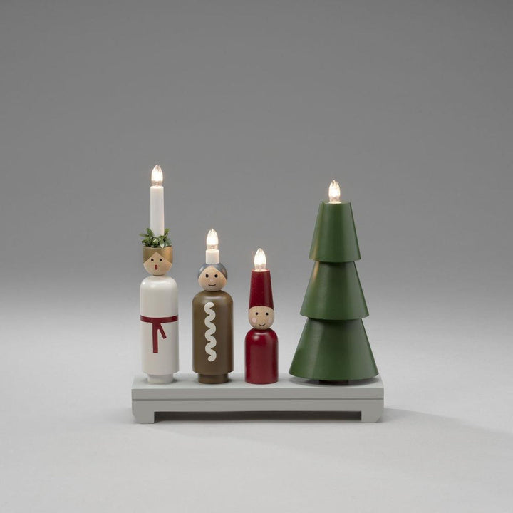 Adventstake Lucia-Julebelysning adventsstake-Konstsmide-3971-550-Lightup.no