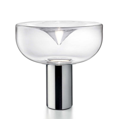 Aella 1968 T bordlampe - Krom/Klart glass-Bordlamper-Leucos-LF-0004019-Lightup.no