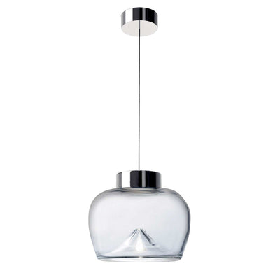Aella Bold S takpendel - Krom/Klart glass-Takpendler-Leucos-LF-0008835-Lightup.no