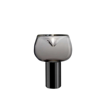 Aella Bold T bordlampe - Gunmetall/Røykfarget-Bordlamper-Leucos-LF-0008896-Lightup.no