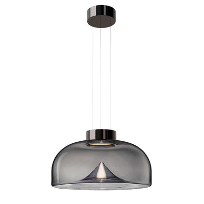 Aella Mini S 30 takpendel - Gunmetal/Røykfarget glass-Takpendler-Leucos-LF-0008939-Lightup.no