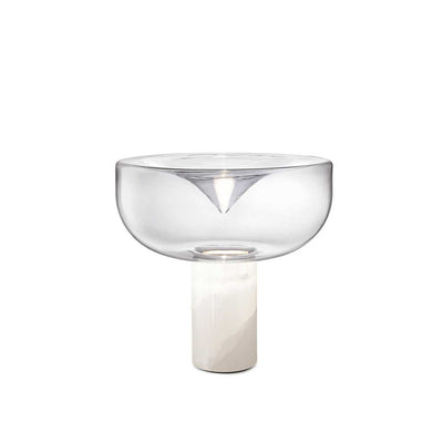 Aella Mini T 30 bordlampe - Onyx/Klart glass-Bordlamper-Leucos-LF-0008790-Lightup.no