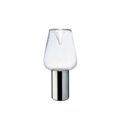 Aella Thin T bordlampe - Krom/Klart glass-Bordlamper-Leucos-LF-0008813-Lightup.no