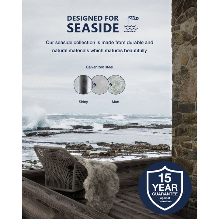 Agger vegglampe utendørs E27 IP54 m/sensor - Galvanisert stål-Utebelysning vegg klassisk-Nordlux-Galvanisert-74501031-Lightup.no
