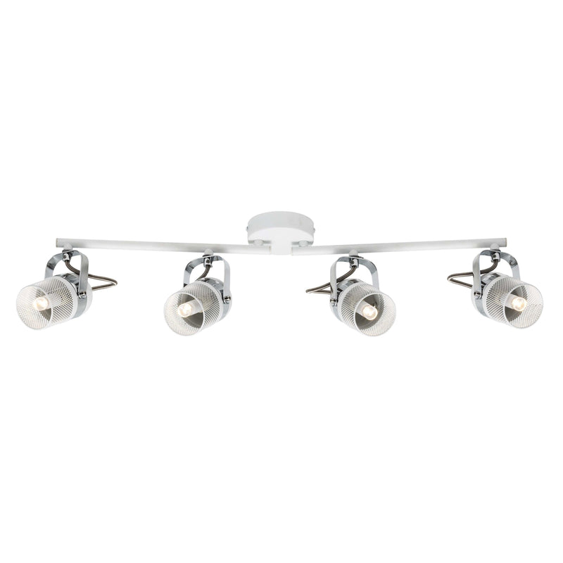 Agnes 4 spot taklampe - Hvit-Taklamper-Nordlux-49920101-Lightup.no