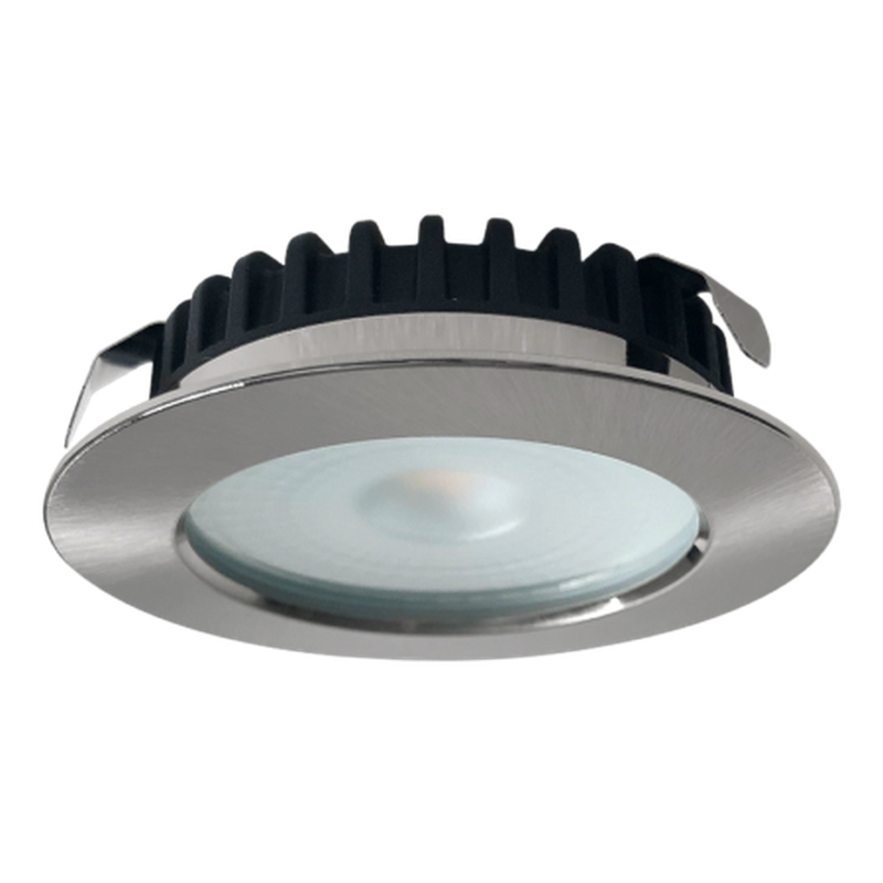 Alcor 12V møbelspott 4,6W - Børstet stål-Downlight møbel-Norlux-2174-70-12-Lightup.no