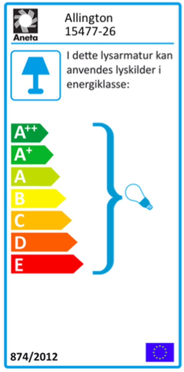 Allington K5 krystall lysekrone 6 lys-Lysekroner-Aneta Lighting-15576-26-Lightup.no