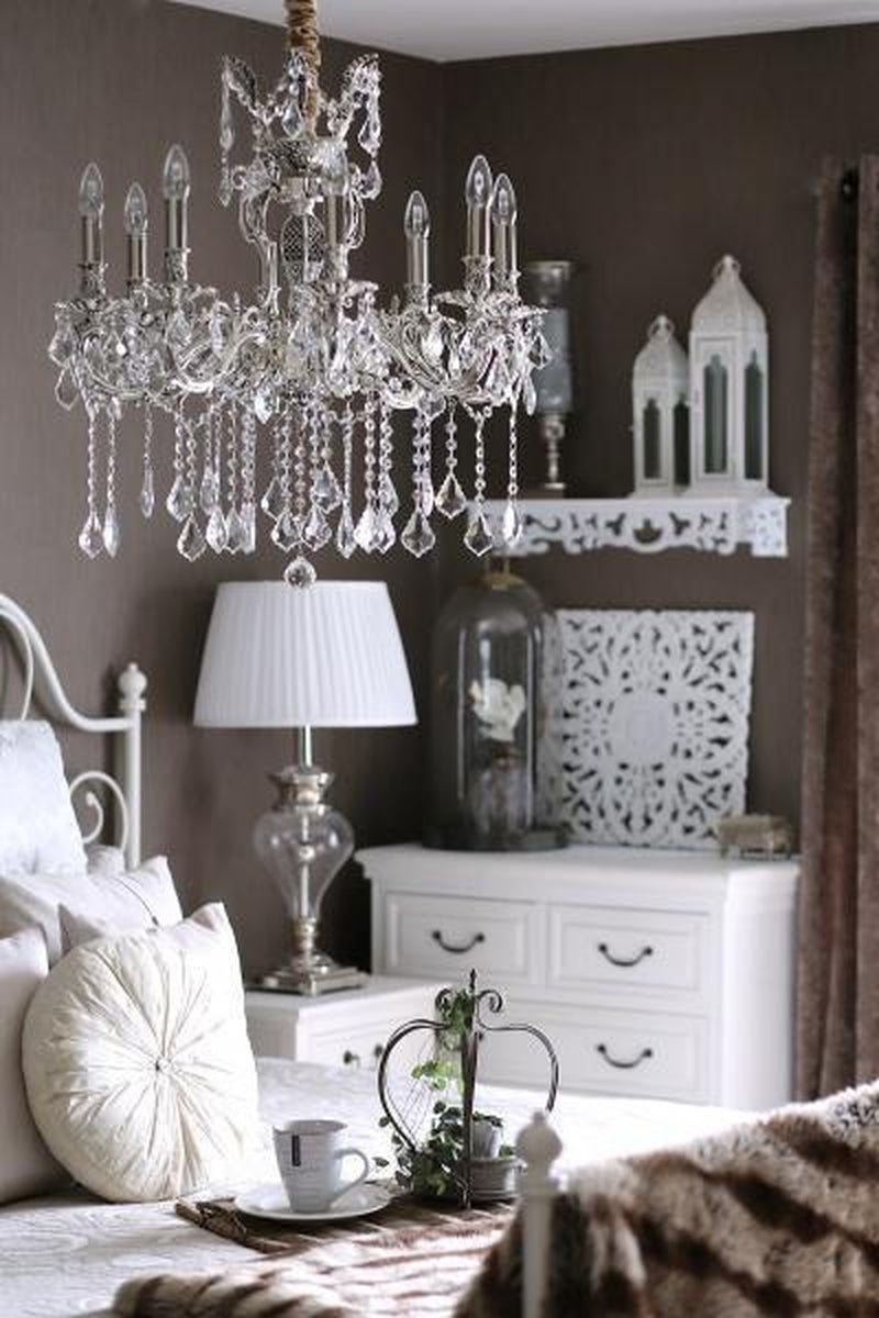 Allington K5 krystall lysekrone 8 lys-Lysekroner-Aneta Lighting-15578-26-Lightup.no
