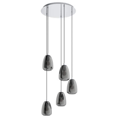 Alobrase takpendel - 5 lys-Takpendler-Eglo-98617-Lightup.no