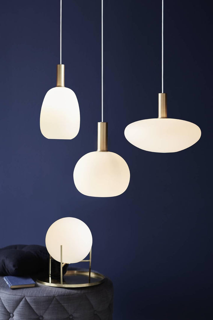 Alton Bordlampe-Bordlamper-Nordlux-Messing / Opalhvit-47645001-Lightup.no