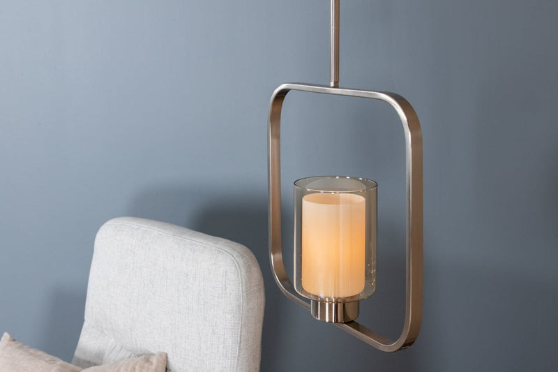 Aludra takpendel 34 cm - Sølvfarget-Takpendler-Venture Home-15512-805-Lightup.no