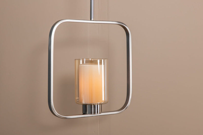 Aludra takpendel 34 cm - Sølvfarget-Takpendler-Venture Home-15512-805-Lightup.no