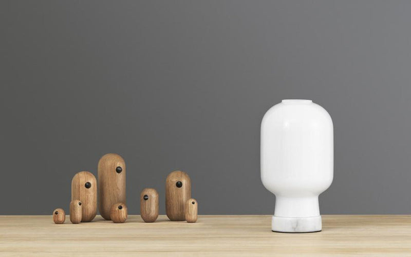 Amp bordlampe, hvit-Bordlamper-Normann Copenhagen-502075-Lightup.no