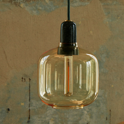 Amp pendel S - Gull/Grønn-Takpendler-Normann Copenhagen-502117-Lightup.no