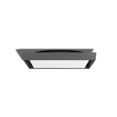Ancha square tak/vegg utendørs IP54 30W - Mørk grå-Utebelysning taklampe-Norlux-2355-110-7-Lightup.no