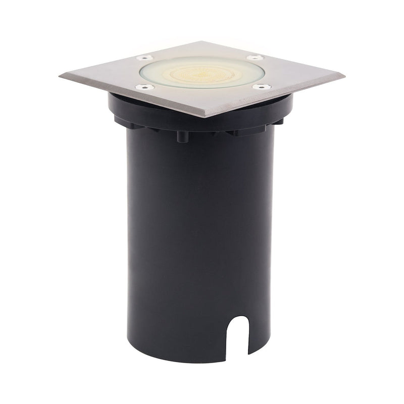 Andor uplight firkantert nedgravingsspot IP67 GU10 - Rustfritt stål-Utebelysning uplight-Nordlux-2218410034-Lightup.no