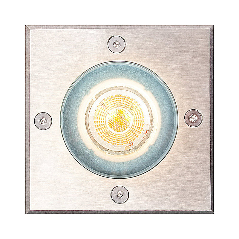 Andor uplight firkantert nedgravingsspot IP67 GU10 - Rustfritt stål-Utebelysning uplight-Nordlux-2218410034-Lightup.no