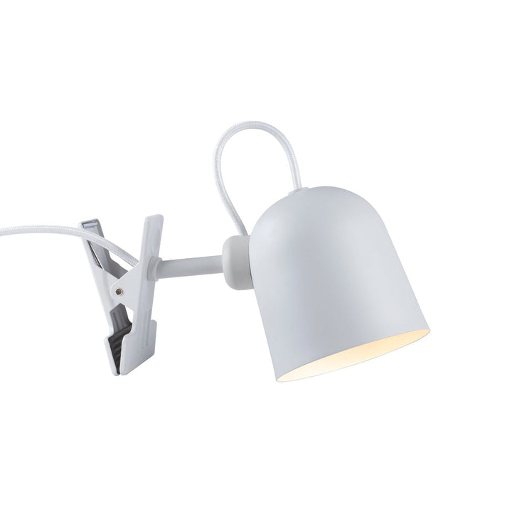 Angle klemlampe - Hvit/Telegrå-Vegglamper-DFTP-2220362001-Lightup.no