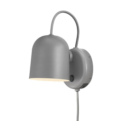 Angle vegglampe med USB - Grå-Vegglamper-DFTP-2120601010-Lightup.no