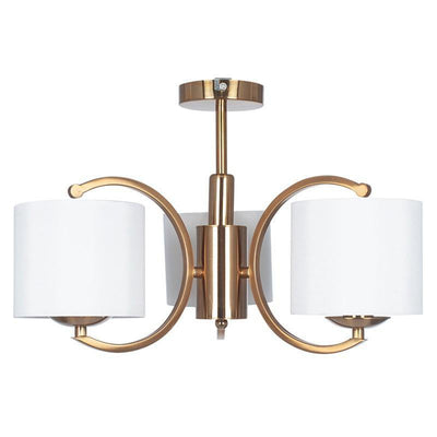 Arcadia taklampe 3 arm - Messing-Taklamper-Pacific Lifestyle-35-220-Lightup.no