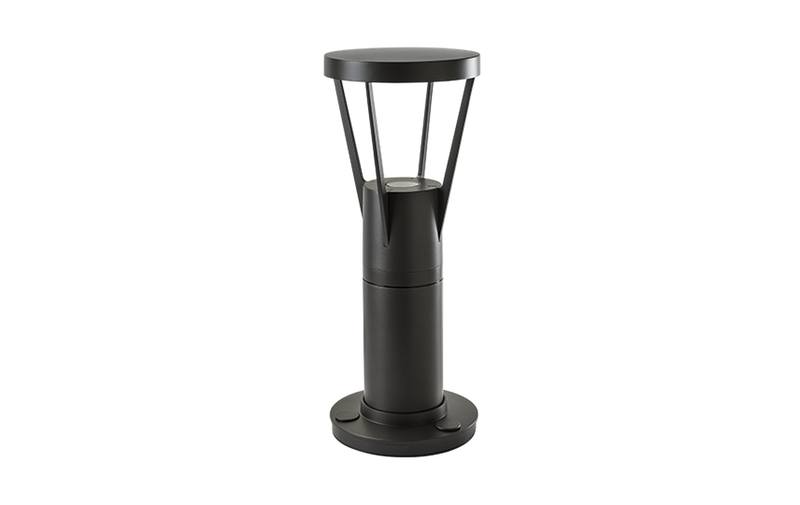 Arco Air utendørs pullert 40 cm 6W Dimbar - Grafitt-Utebelysning pullert-Sg Armaturen As-3100410-Lightup.no