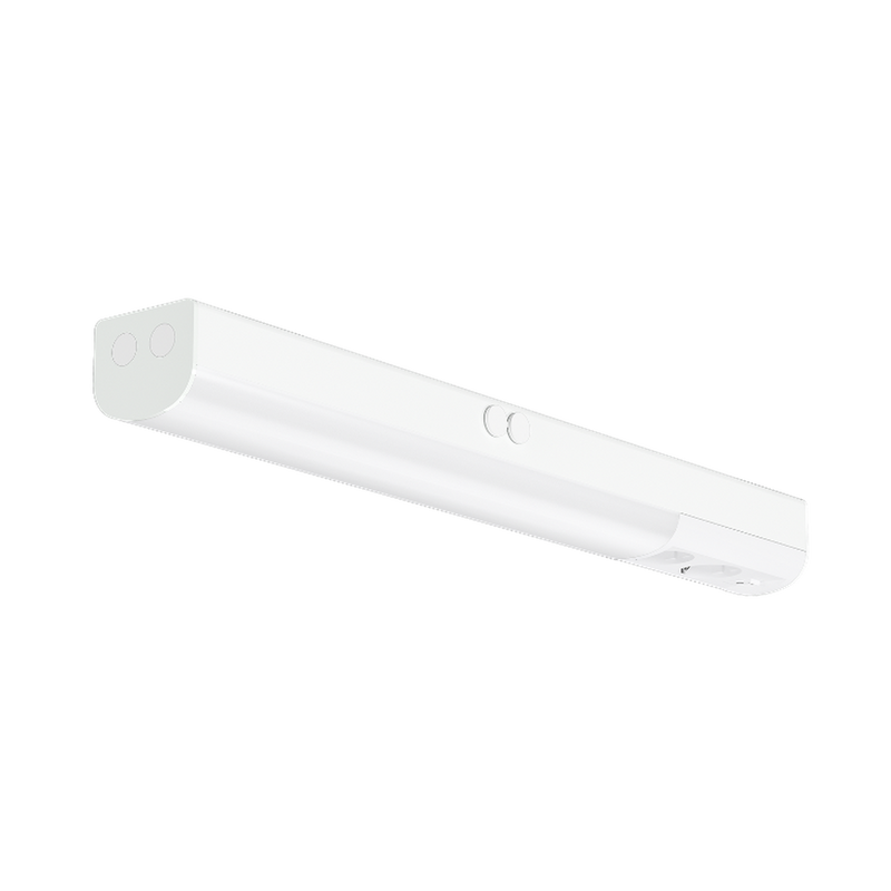 Areto benkarmatur 3000/4000 kelvin 55 cm 8W m/stikkontakt - Hvit-Kjøkkenbenk belysning-Norlux-101331-01-3-Lightup.no