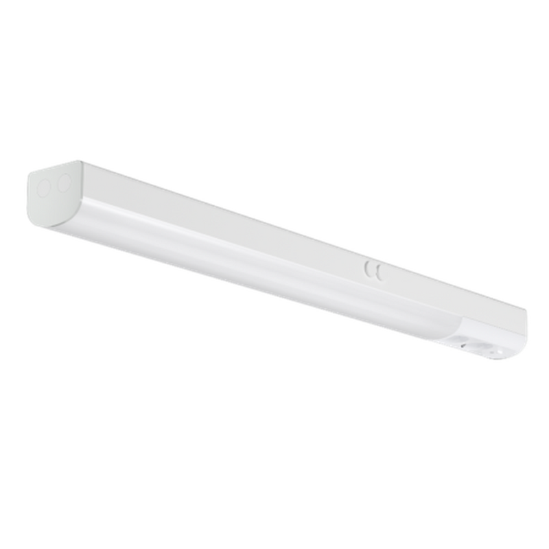 Areto benkarmatur 3000/4000 kelvin 75 cm 11W m/stikkontakt - Hvit-Kjøkkenbenk belysning-Norlux-101332-01-3-Lightup.no