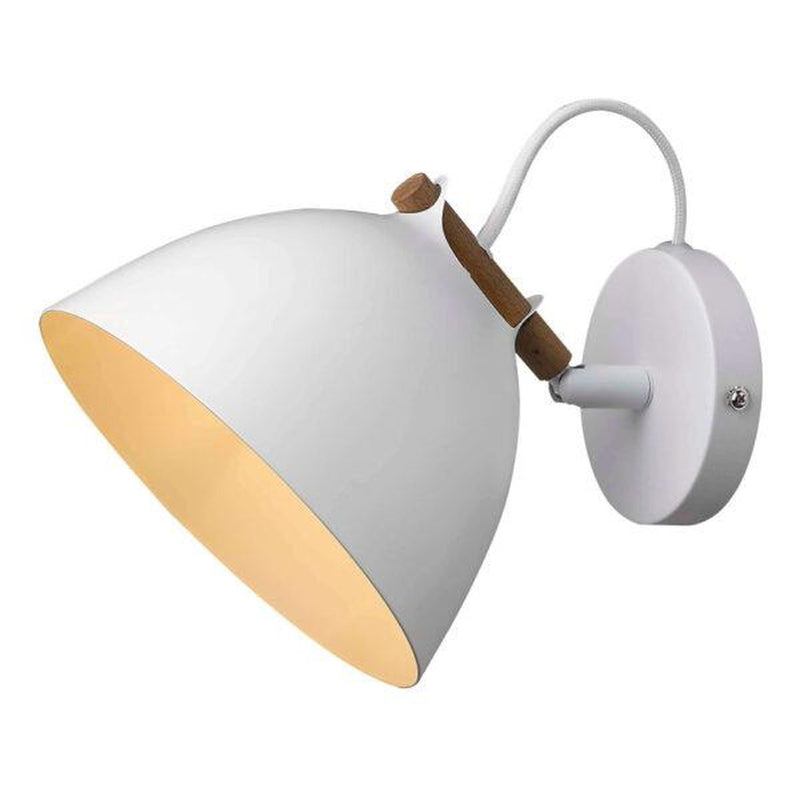 Århus vegglampe - Hvit-Vegglamper-Halo Designs-5705639737987-Lightup.no