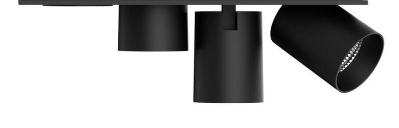 Aria mini flex K4 downlight justerbar 4x5W 3000K RA90 Dimbar - Svart-Taklamper-NorDesign-194053005+427900012+323918233v2-Lightup.no