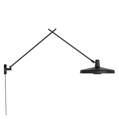Arigato 45 vegglampe - Svart-Vegglamper-Grupa-LF-AR-W-45-Lightup.no