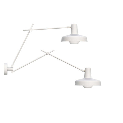 Arigato dobbel vegglampe - Hvit-Vegglamper-Grupa-LF-AR-W2-W-Lightup.no