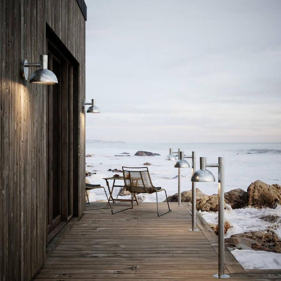 Arki vegglampe - Galvanisert-Utebelysning vegg klassisk-Nordlux-75181031-Lightup.no