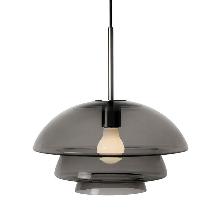 Arkivlampe 4006 Large - Grå - Stål-Takpendler-Hadeland Glassverk-Grå / Stål-Hak__HG340-4006-2233-Stål-Lightup.no