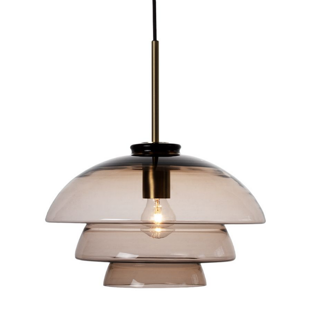 Arkivlampe 4006 Small - Kakao - Sort-Takpendler-Hadeland Glassverk-Kakao-Hak__HG280-4006-2053-Sort-Lightup.no