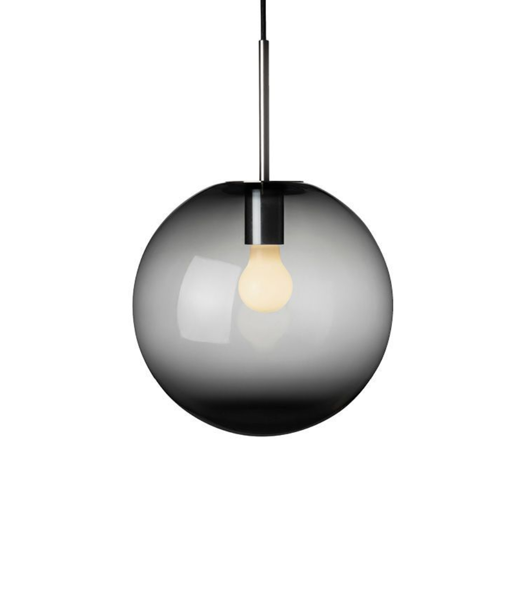 Arkivlampe 4014 30 cm - Grå - Stål-Takpendler-Hadeland Glassverk-Grå / Stål-Hak__HG300-4014-2233-Stål-Lightup.no