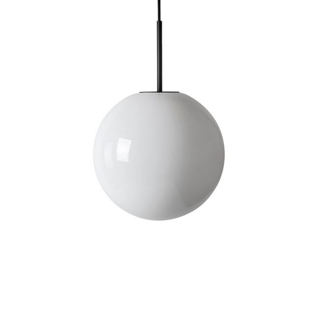 Arkivlampe 4014 30 cm - Hvit - Sort-Takpendler-Hadeland Glassverk-Hvit-Hak__HG300-4014-1010-Sort-Lightup.no
