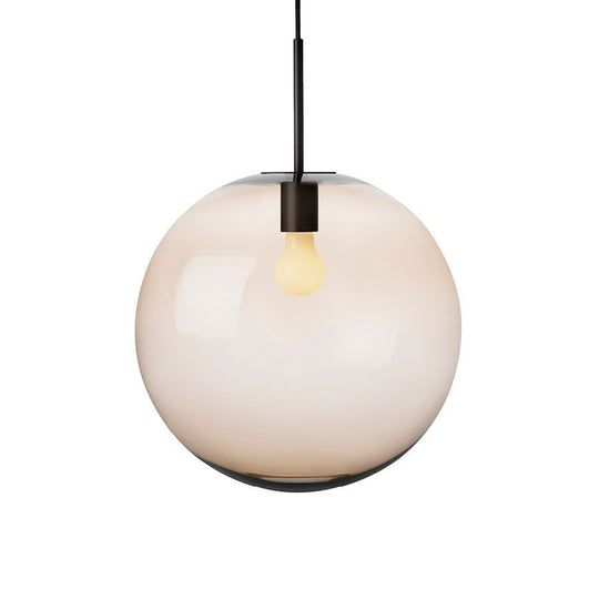 Arkivlampe 4014 40 cm - Kakao - Sort-Takpendler-Hadeland Glassverk-Brun-Hak__HG400-4014-2053-Sort-Lightup.no
