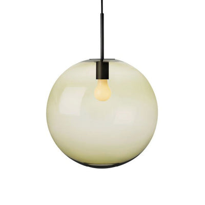 Arkivlampe 4014 40 cm - Oliven - Sort-Takpendler-Hadeland Glassverk-Hak__HG400-4014-1004-Sort-Lightup.no