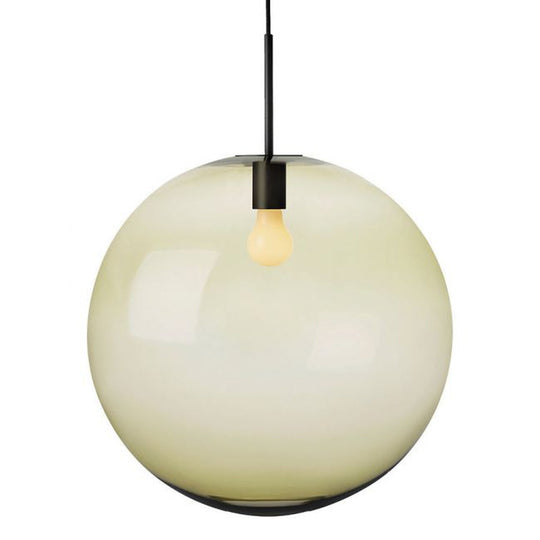 Arkivlampe 4014 50 cm - Oliven - Sort-Takpendler-Hadeland Glassverk-Grønn / Svart-Hak__HG500-4014-1004-Sort-Lightup.no