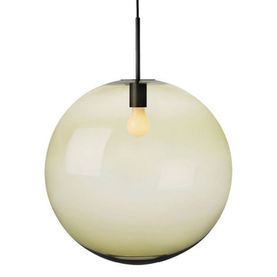 Arkivlampe 4014 50 cm - Oliven - Sort-Takpendler-Hadeland Glassverk-Hak__HG500-4014-1004-Sort-Lightup.no