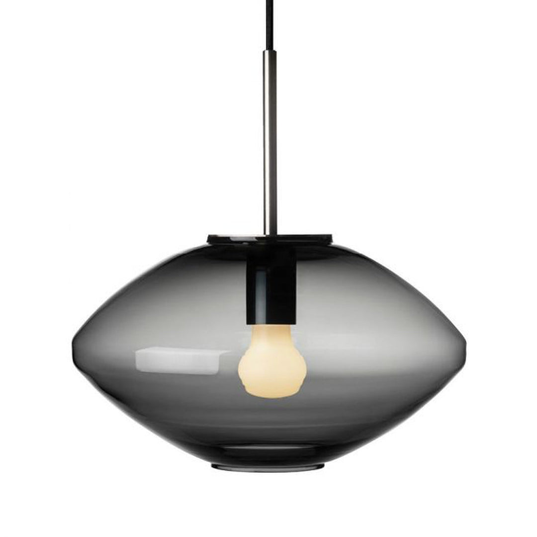 Arkivlampe 4280 - Grå - Stål-Takpendler-Hadeland Glassverk-Grå / Stål-Hak__HG350-4280-2233-Stål-Lightup.no