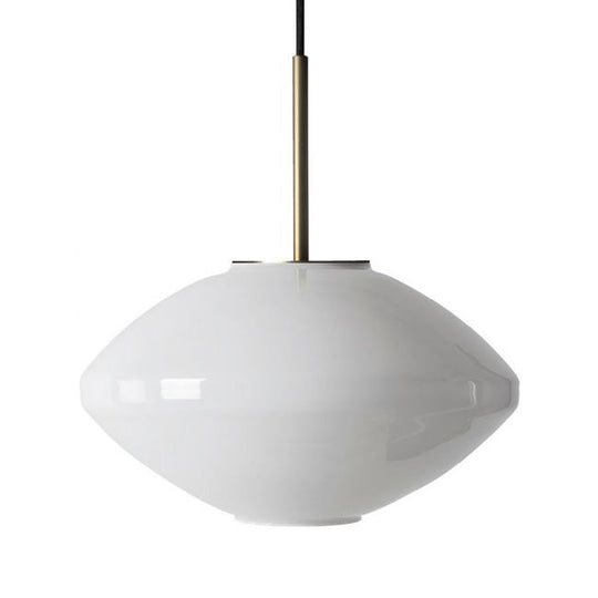 Arkivlampe 4280 - Messing-Takpendler-Hadeland Glassverk-Opal / Messing-Hak__HG350-4280-1010-Messing-Lightup.no