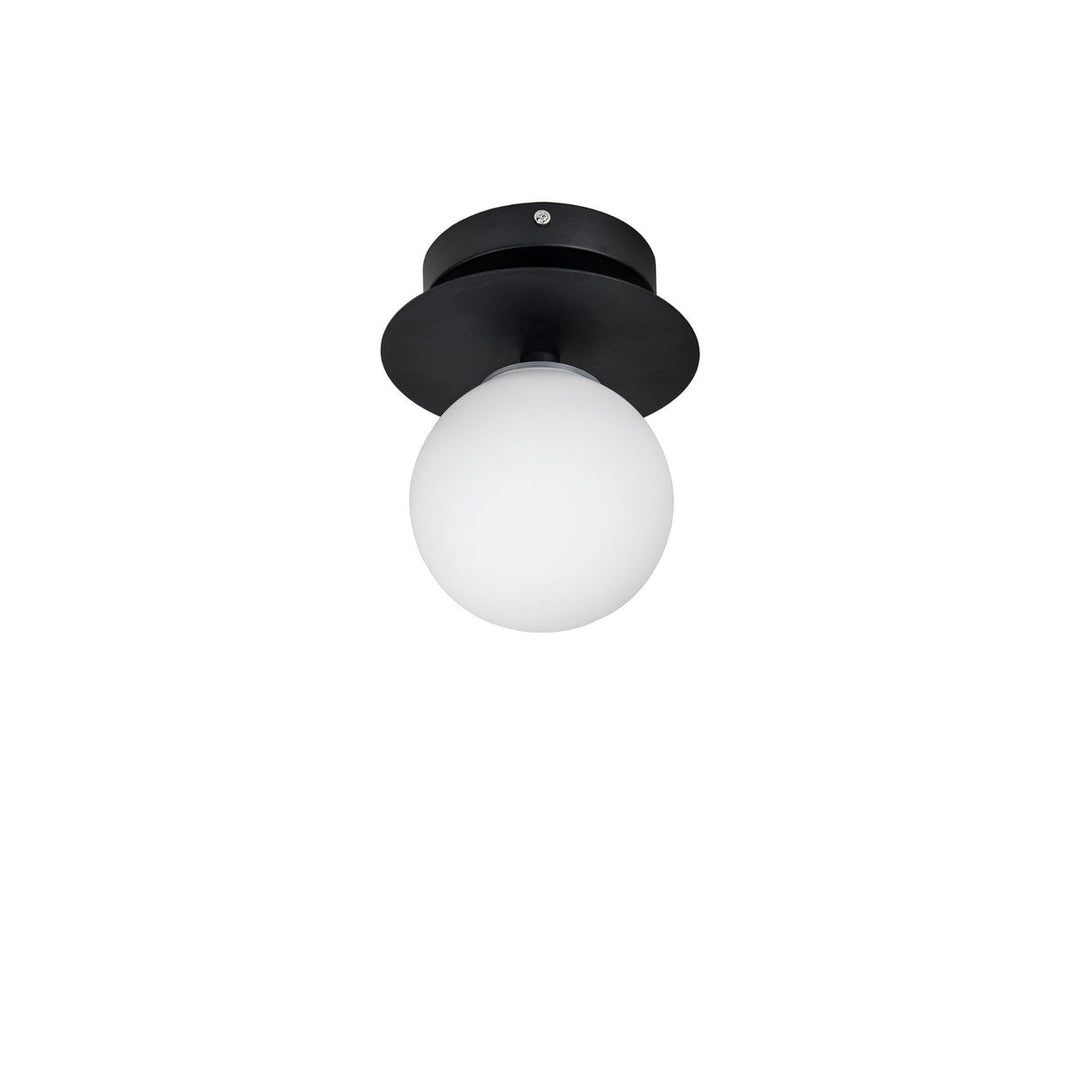 Art deco tak/vegglampe - Svart-Taklamper-Globen Lighting-Svart-694108-Lightup.no