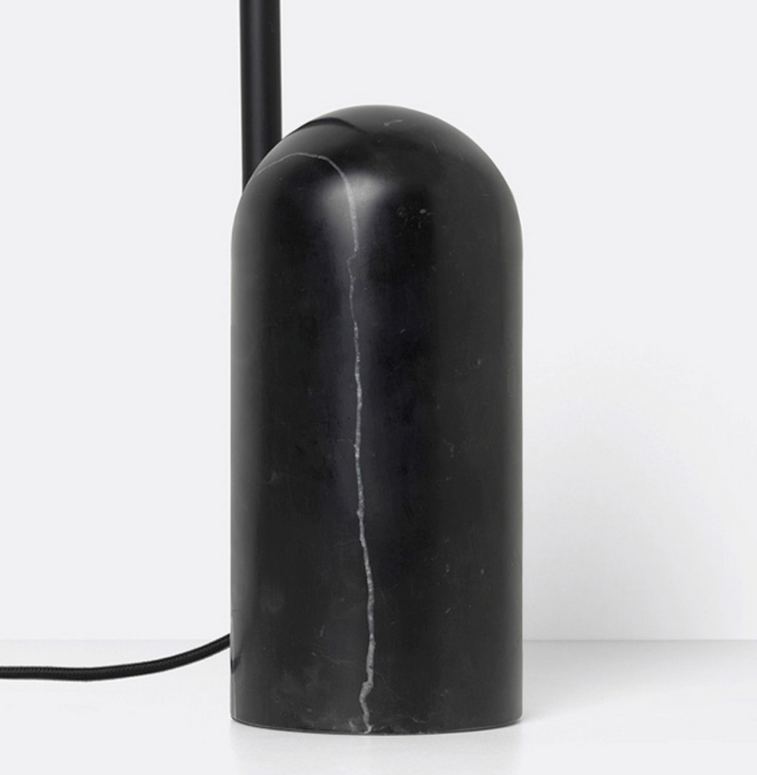 Arum bordlampe - svart-Bordlamper-Ferm Living-Svart-Feg__100132101-Lightup.no