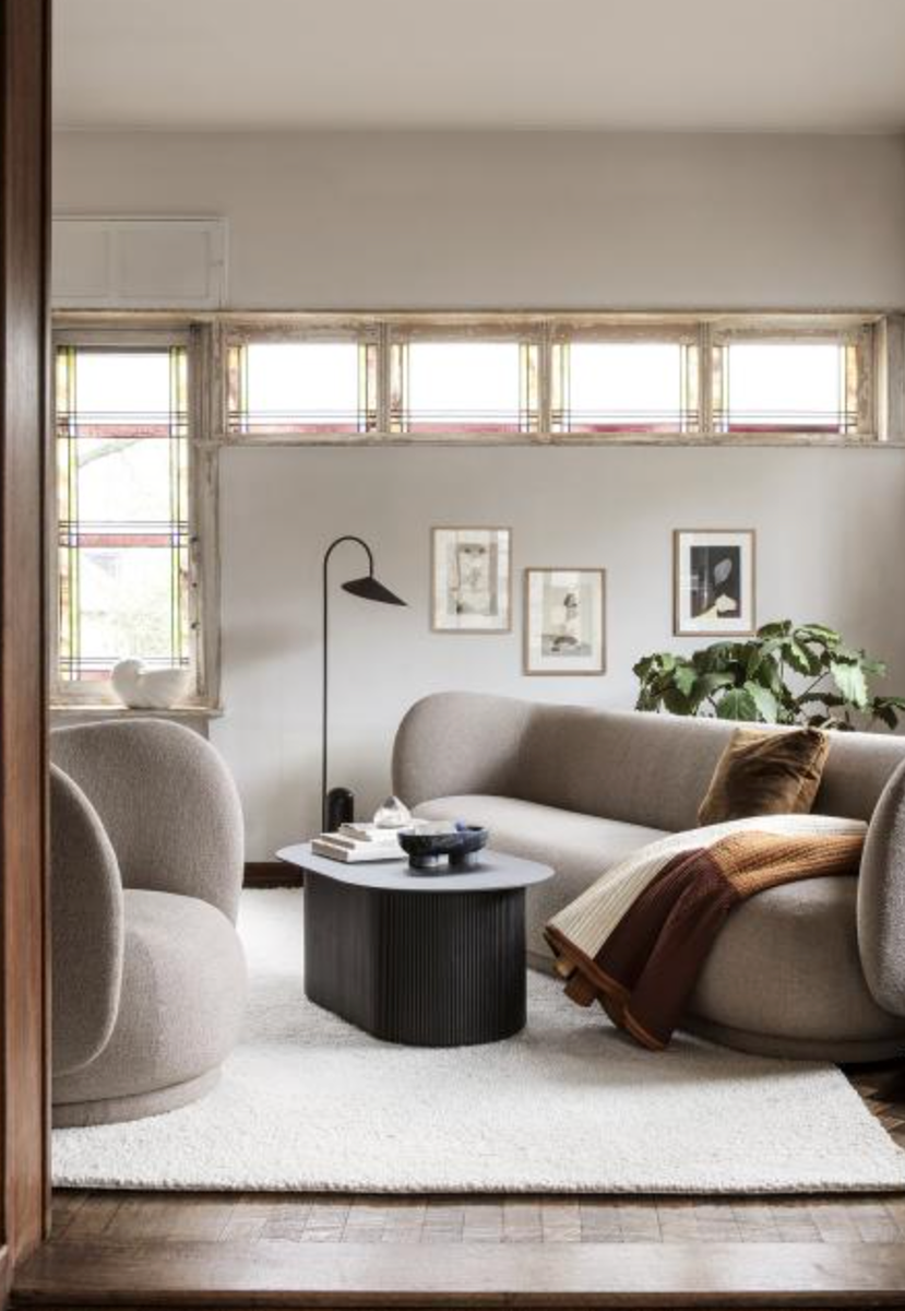 Arum gulvlampe - svart-Gulvlamper-Ferm Living-Svart-Feg__100133101-Lightup.no