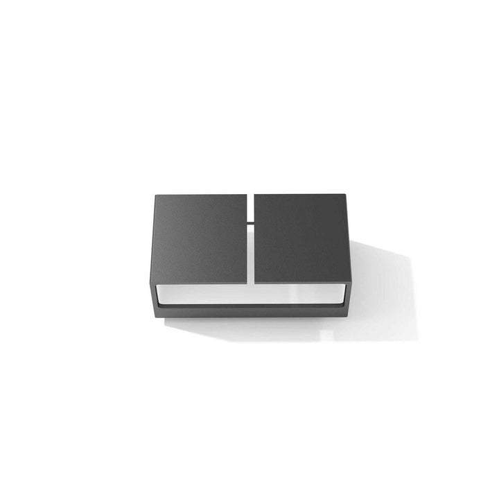 Ask vegglampe opp/ned utendørs 11W 2700K IP65 - Svart-Utebelysning vegg opp og ned-LOOM Design-Svart-LF-807-001-Lightup.no