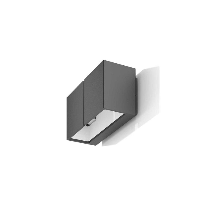 Ask vegglampe opp/ned utendørs 11W 2700K IP65 - Svart-Utebelysning vegg opp og ned-LOOM Design-Svart-LF-807-001-Lightup.no